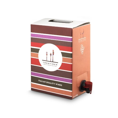 Vino Rosso Merlot IGT Vigneti d. Dolomiti Bag in box 3 litri