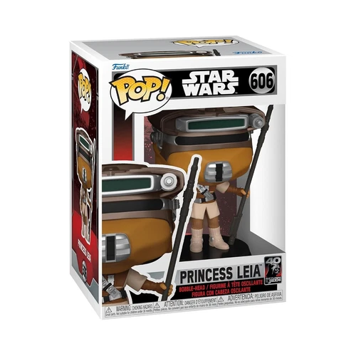 Funko Pop! Star Wars - Princess Leia Return of The Jedi 40th Anniversary #606