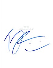 Tyler Posey Signed Autographed TEEN WOLF Pilot Episode Script COA VD