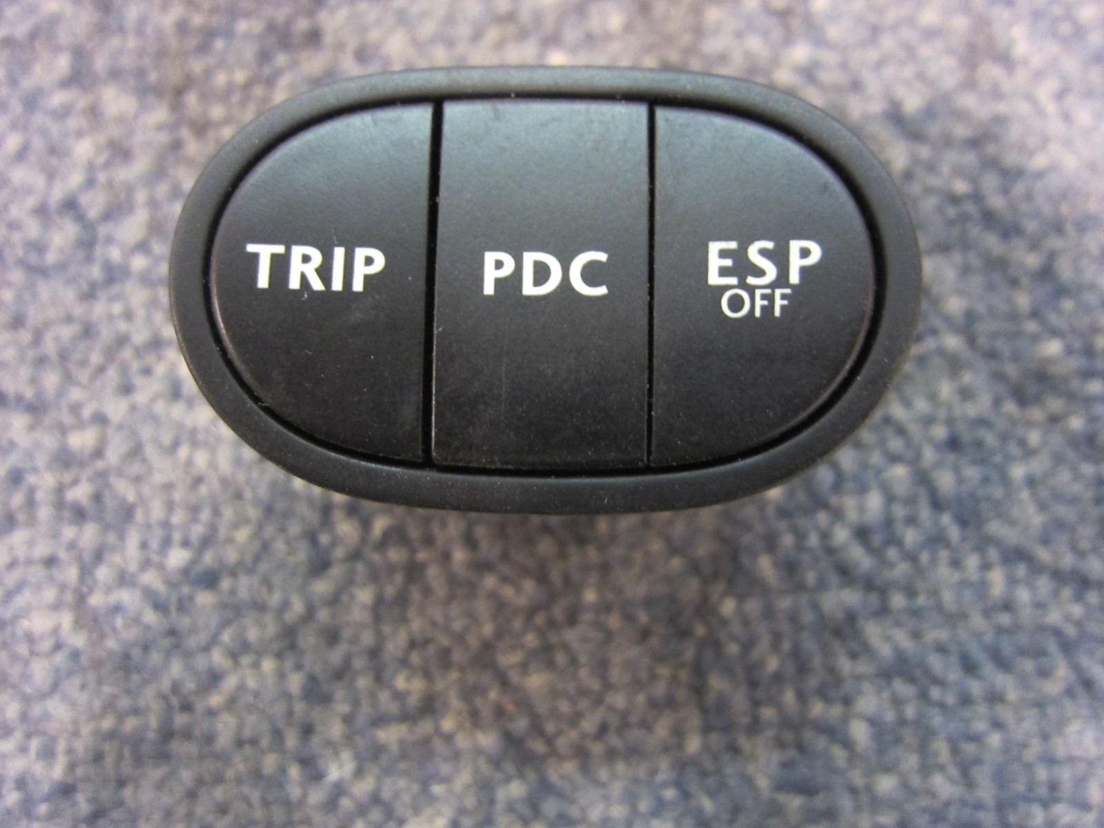 Bentley Continental GT  TRIP PDC ESP Switch Reset 3W0927134B