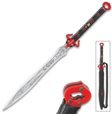 BULL FIGHTING CRIMSON SWORD SHEATH Bullfighting HIGH CARBON STEEL FREE SHIPPING