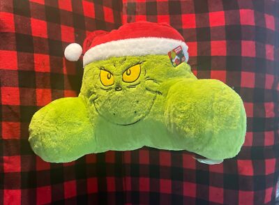 [ NEW/2023/Walmart/ 25  ] GRINCH Dr. SEUSS {Plush Pillow Lounger} New with Tags!