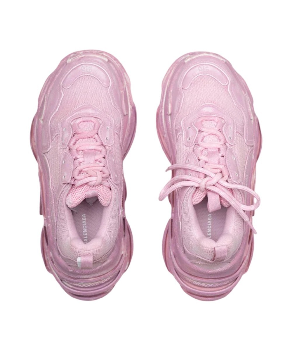 Balenciaga Triple S Faded Pink Chunky Low Top Sneaker 41 | eBay