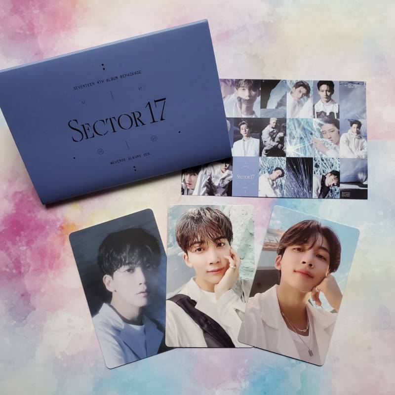 SEVENTEEN Sector 17 Photo Card Weverse Album ver. Official SEVENTEEN Sector 17 Photo Card Weverse Album ver. Official