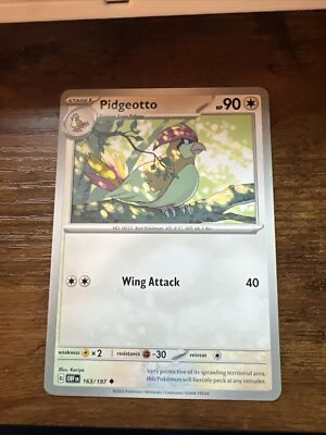 pidgeotto pokemon card value Amazon.com: Pidgeot 018/165 - Pokemon 151 - Evolution 3 Card Lot main image 1