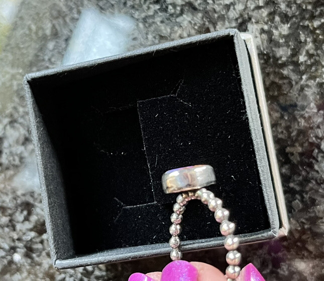 Australian Solid Boulder Opal Bezel Set Ring - Si… - image 14