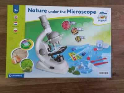 Clementoni Science & Play wissenschaftliches Spielzeugmikroskop 