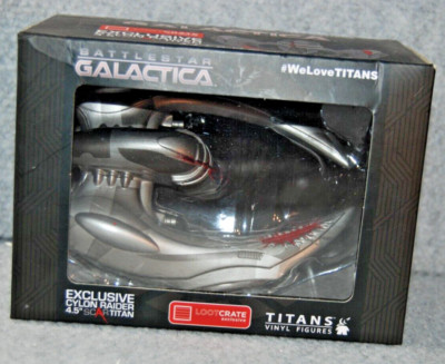 September Loot Crate=Battlestar Galactica 4.5'' CYLON RAIDER SCAR TITAN=Sealed