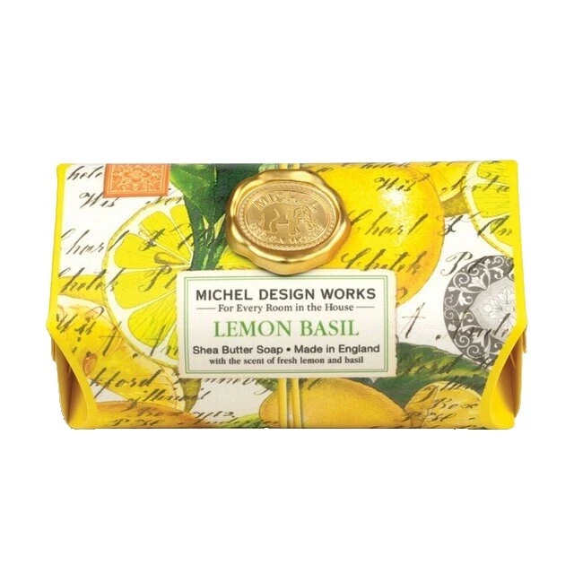 Michel Design Works Lemon Scent Body Bar Soaps