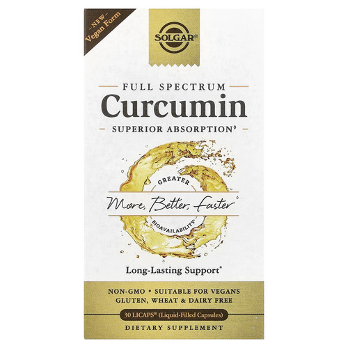 Full Spectrum Curcumin, 30 LiCaps®