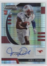 2020 Panini Prizm Draft Picks Rookies Hyper 51/75 James Proche #232 Auto 0q0m