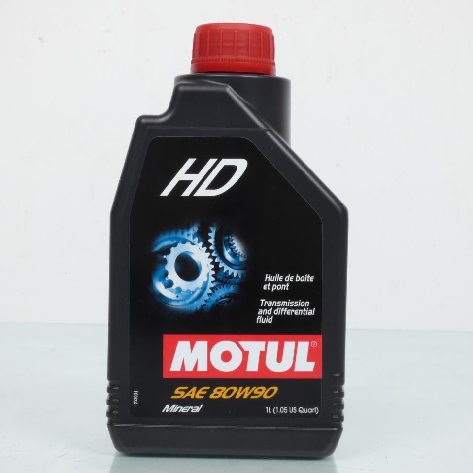 Huile de transmission Motul HD 80W90 contre l'usure des engrenages