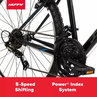HUFFY ALPINE MOUNTAIN BIKE - 26” WHEELS - 15 SPEEDS - BLACK | eBay