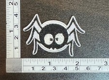 Cute Little Black Spider Embroidered Iron On Patch