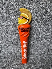 Shock Top Belgian White Beer Tap Handle Tall Mohawk Guy Cool Car Shifter Nob Shock Top Belgian White Beer Tap Handle Tall Mohawk Guy Cool Car Shifter Nob
