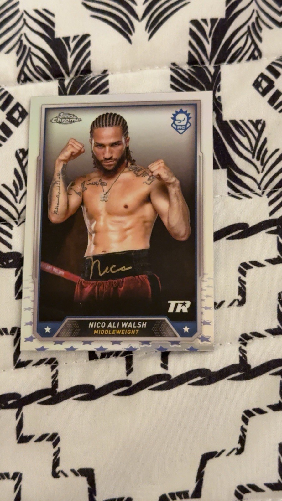 2024 Topps Chrome - Nico Ali Walsh, Nico Ali Walsh #6 Refractor