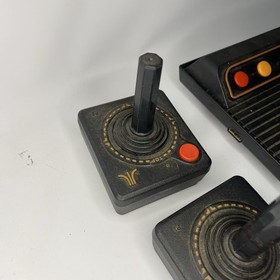 Atari Flashback 7 Classic Game Console - Black/Orange With Two Controls