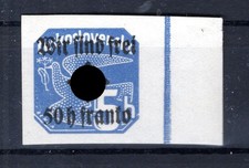 Sudetenland RUMBURG 25I ABART ** MNH POSTFRISCH 30EUR (y81127