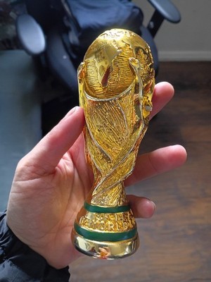 World Cup Resin Trophy 15 inch In Pre-owned Condition Exactly As Pictured 