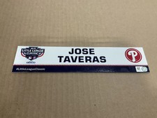 PHILLIES~2018 LITTLE LEAGUE CLASSIC AUTHENTIC LOCKER ROOM PLATE  Jose Taveras