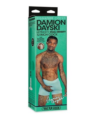 Damion Dayski ULTRASKYN Cock with Removable Vac-U-Lock Suction Cup 12in