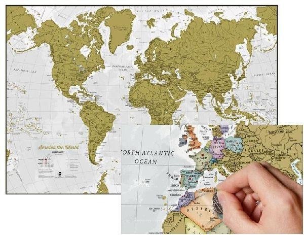 Maps International , Landkarte, Scratch The World - Image 2