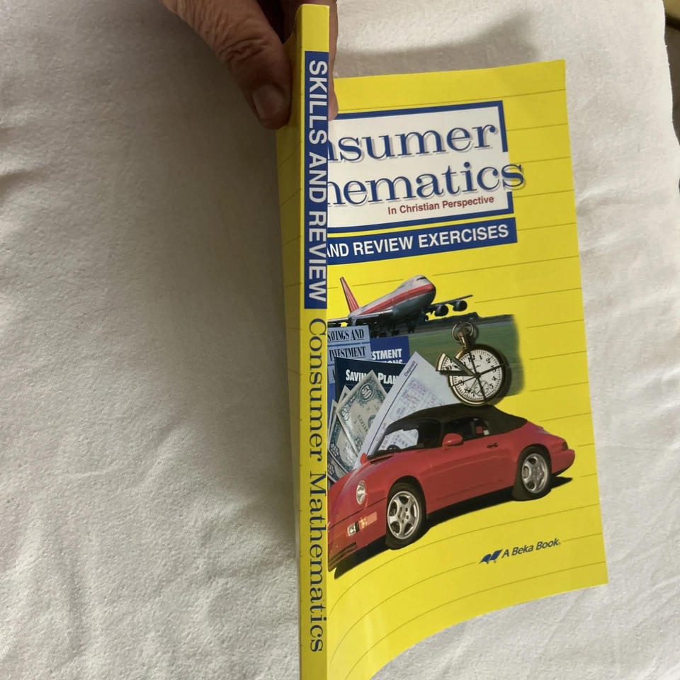 Abeka Consumer Mathematics Skills and Review Exercises , See description ab2 - Image 3 of 4