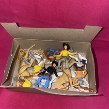 Soldatini Nardi Caw Boy A Cavallo 6 Pose In Scatola Originale Anni 70