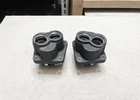 Harley Evolution Tappet Guide/Lifter Block Set  (OEM BLACK, Aluminum Castings)