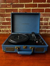 Crosley Cruiser Plus Portable Turntable with In/Out - Navy