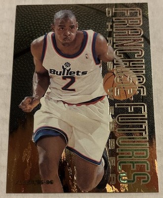 1995-96 Fleer Franchise Futures #9 Chris Webber- INSERT 9 - Washington Bullets