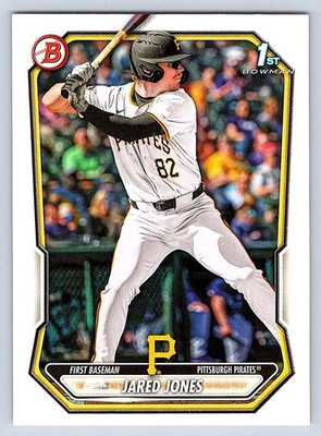 JARED JONES  PIRATES RC 1s card  2026 BOWMAN PROSPECTS #BP-6