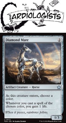 Diamond Mare 0672 | Magic the Gathering MTG | Foundations | Uncommon | NM
