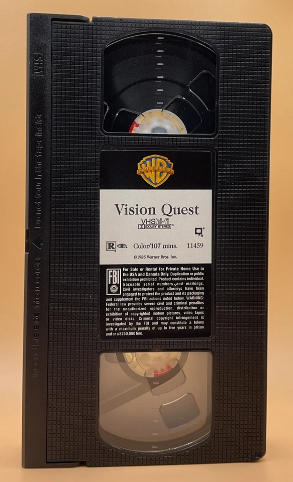 Vision Quest VHS 1985, 1987 **Купите 2 получите 1 бесплатно ** - Изображение 3 из 3