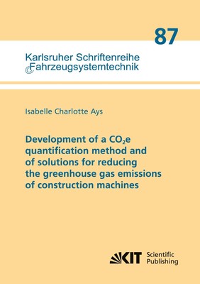 Development of a CO2e quantification method and of solutions for reducing the gr