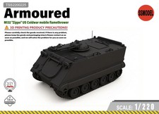 SSMODEL 1/220 M132 Zippo US Cold War Vehicle Tank Resin MODEL KIT TSS2200225
