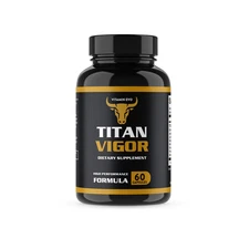 Titan Vigor Pills for Men Enhancement Male Performance Support (60 Capsules)