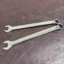 Snap-on Combination Wrench OEX22B/20B 2-Piece Set Used