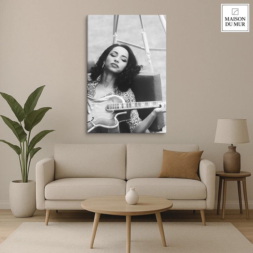 Sade Poster Canvas No.2- 16x20/24x36-Celebrity Home Decor - Image 3 of 3