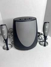 Harman Kardon HK695-01 2.1 Computer Audio System Speakers  Subwoofer TESTED