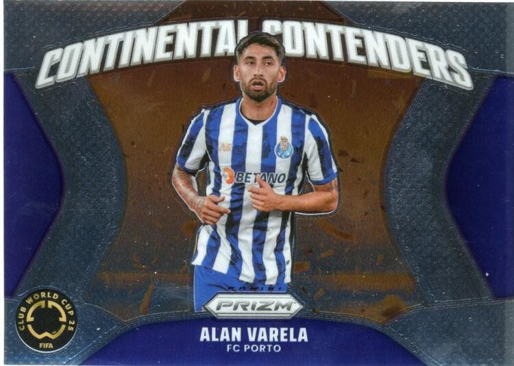2025 Panini Prizm FIFA Club World Cup Continental Contenders #14 Alan Varela