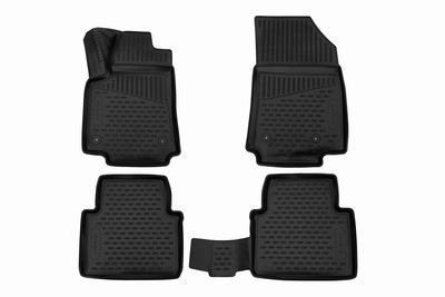 Passgenaue 3D Fu?matten f?r Opel Crossland, 2017->, wagon,4 tlg.