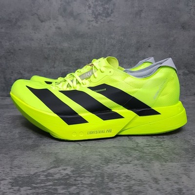 ADIDAS Adizero Adios Pro 4 Running Shoes Mens Size 11 Lucid Lemon