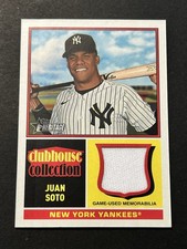 2025 Topps Heritage Clubhouse Collection Relic Juan Soto #CCR-JS (MEM)