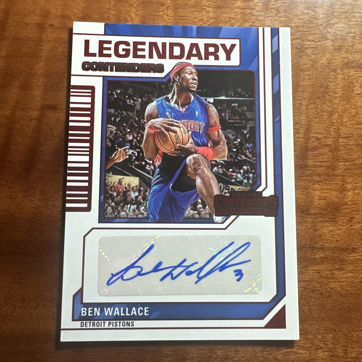 その他 UD Ben Wallace auto card National Basketball Association (NBA) Ben Wallace Basketball