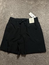 Abercrombie Kids Club Short Black Size 9/10 Regular Unisex NWT 40