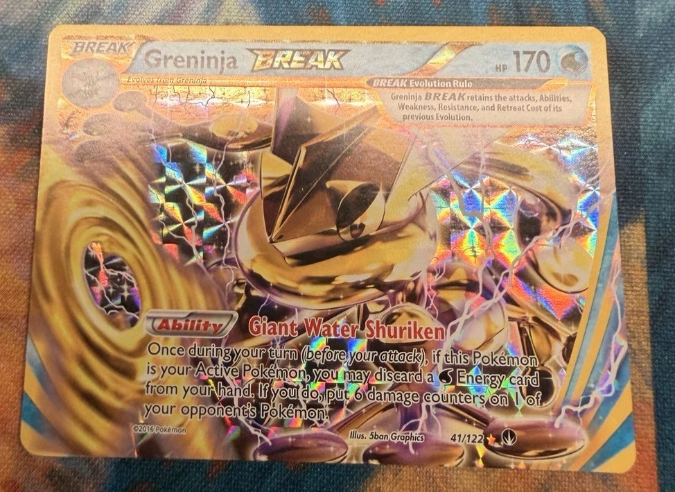 Greninja Break 41/122 Breakpoint for sale | eBay Greninja Break 41/122 Breakpoint for sale | eBay
