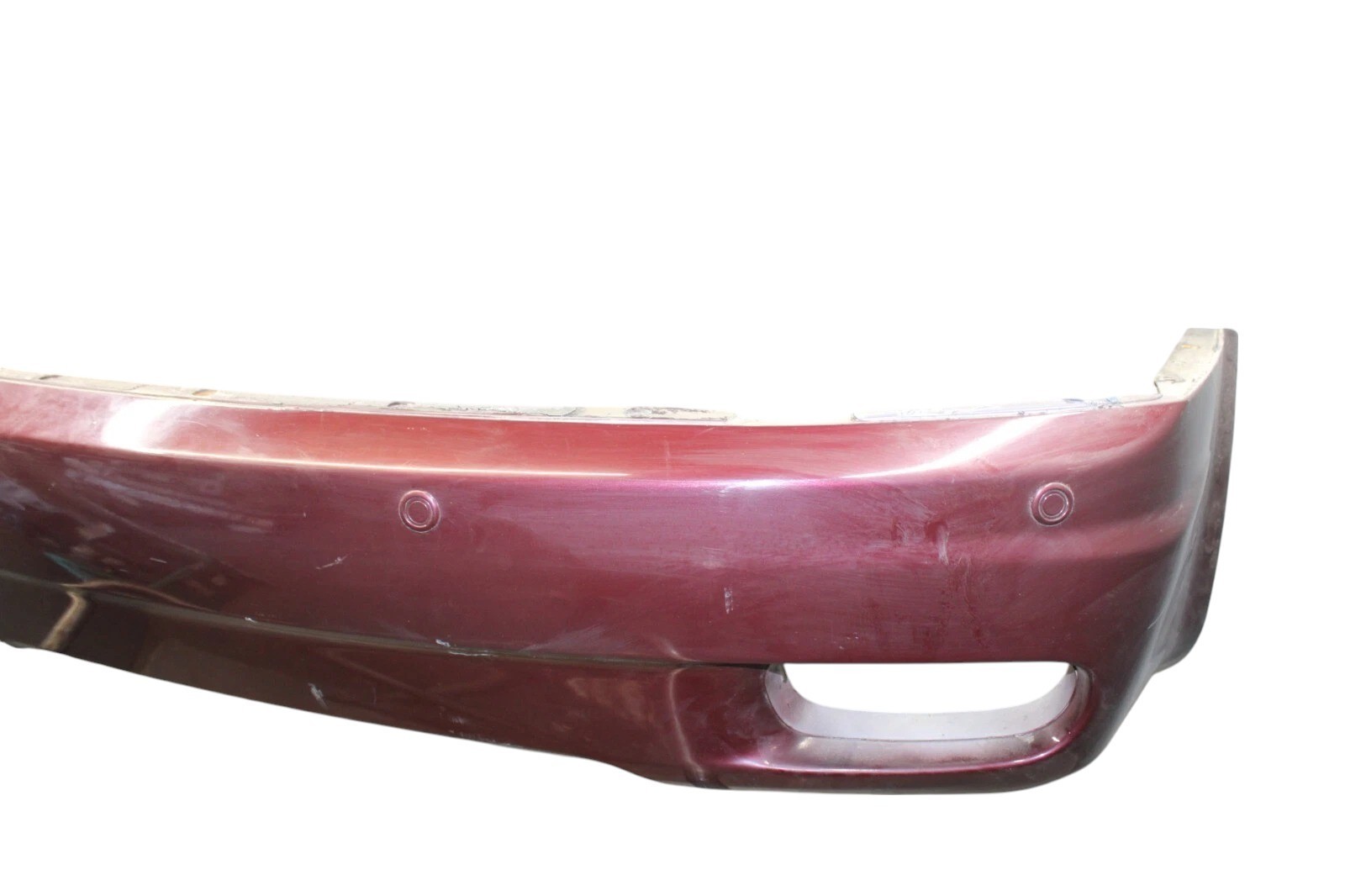03-08 Maserati Quattroporte M139 Bumper Cover Red With Park Sensor 67072800 OEM