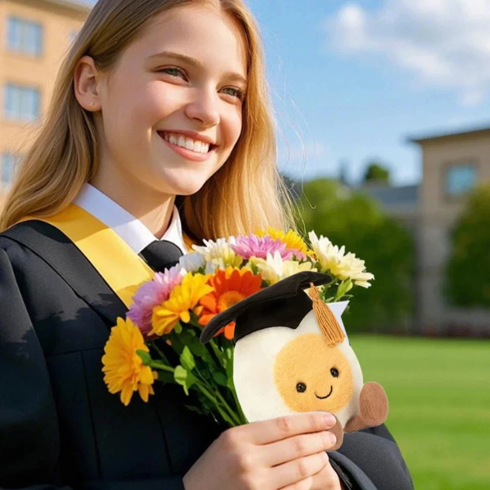 Jelly cat Amuseables Boiled Egg Graduation - image 2 of 4