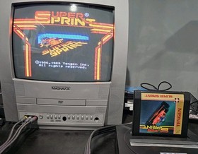 Super Sprint (Nintendo) NES Tengen W/ Manual  & Sleeve 